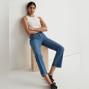 Madewell Cali Demi Boot Jeans